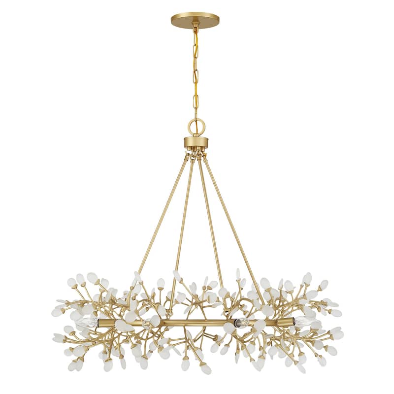 Savoy House 1-9855-8 Once 8 Light 36" Wide Ring Chandelier