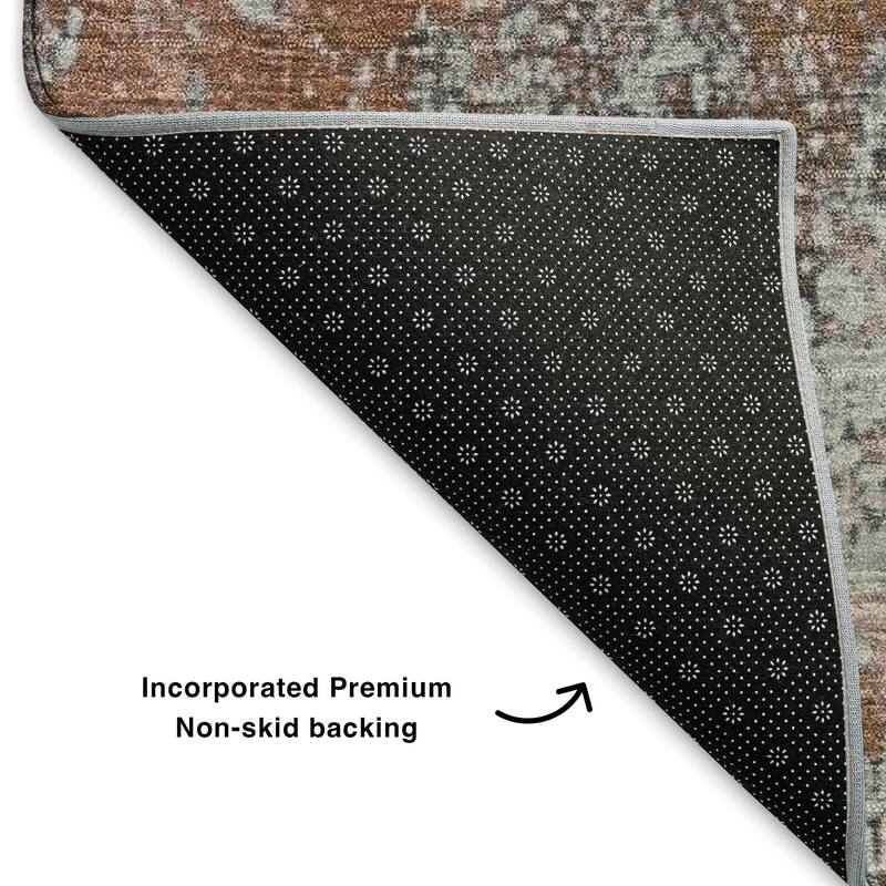 Premium Washable Super Soft Chic Abstract Mayfield Rug