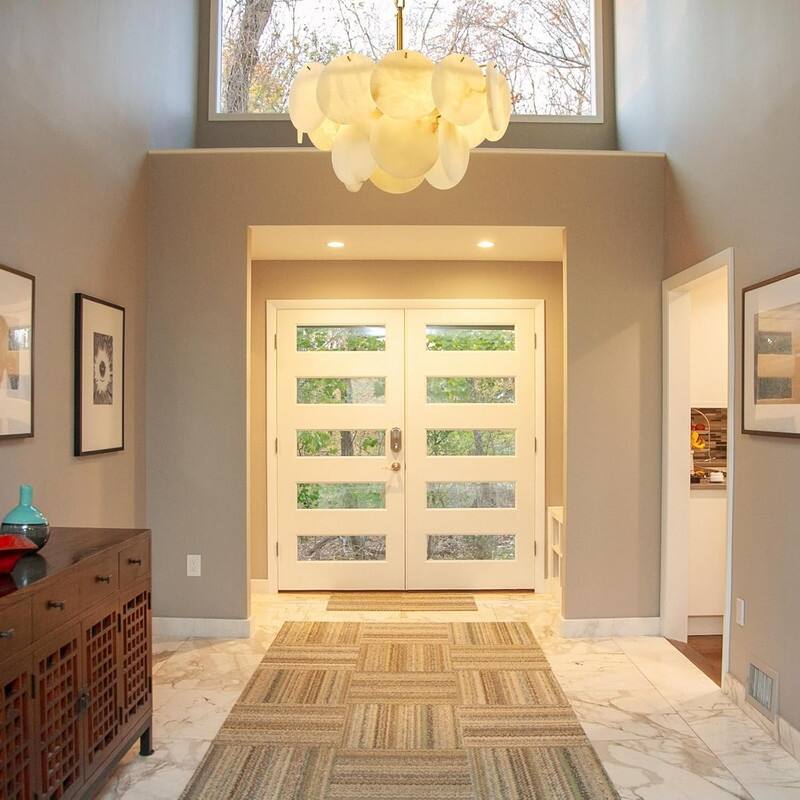KAYLA Modern Natural Marble Living Room Chandeliers