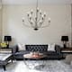 12-Light Candlestick Hanging Linear Chandelier Lighting 3-Tier Ceiling Light Fixture for Kitchen Island