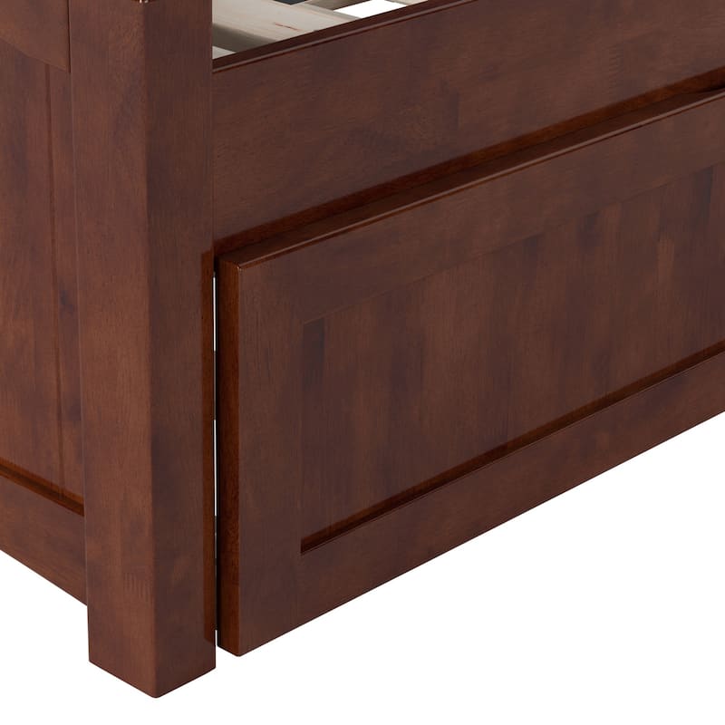 Cambridge Twin Wood Daybed with Twin Size Trundle