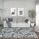 preview thumbnail 32 of 61, Carrington Farmhouse Floral & Botanical Indoor Area Rug 3'11'' x 5'3'' - Dark Grey