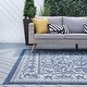 preview thumbnail 8 of 34, Colonnade Farmhouse Floral & Botanical Indoor/Outdoor Area Rug