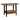 Somette Brownstone Nut Brown One Drawer Wine Console