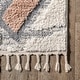 preview thumbnail 3 of 5, Nuloom Zende Colorful Stones Kids Tassel Area Rug