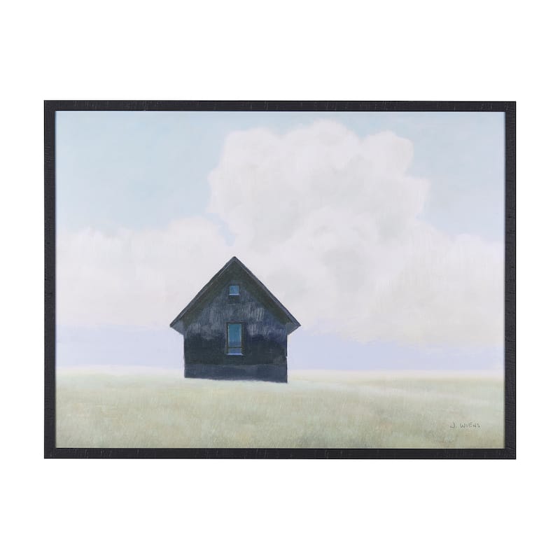 Lonely Landscape I Framed Art Print