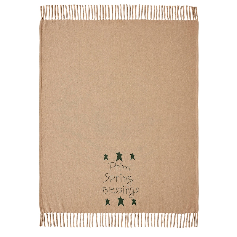 Spring In Bloom Woven Throw 50x60