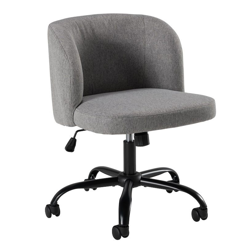 Bush Furniture Pembroke Armless Desk Chair for Home Office