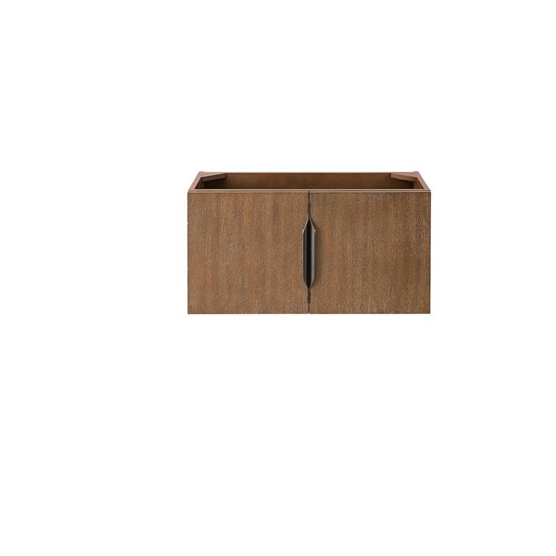 James Martin Vanities 883-V31.5 Columbia 32" Single Free Standing - Latte Oak - Oak Finish