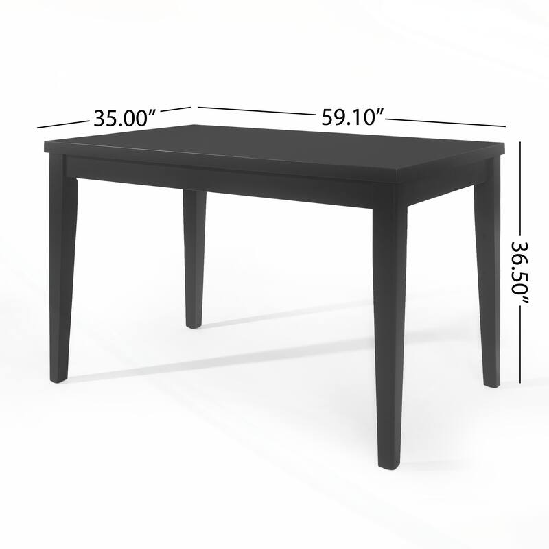 Charming Farmhouse Dining Table with Sturdy Construction and Versatile Appeal