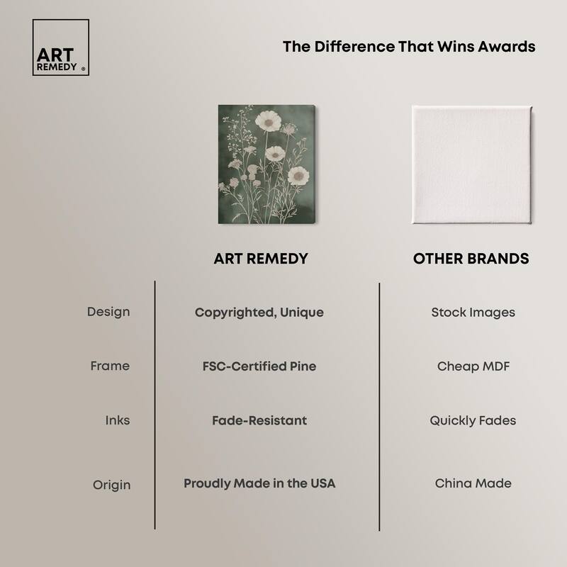 Airy Green Garden Canvas by Art Remedy, Gallery Wrapped