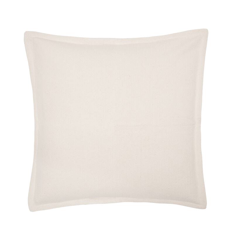 Monroe Natural Euro Sham - Euro Square - Cream