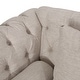 preview thumbnail 36 of 38, Wellston Tufted Double Chaise Lounge by Christopher Knight Home - 62.50" L x 58.50" W x 34.00" H