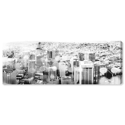 You're in Seattle Panoramic Canvas by Art Remedy, Gallery Wrapped