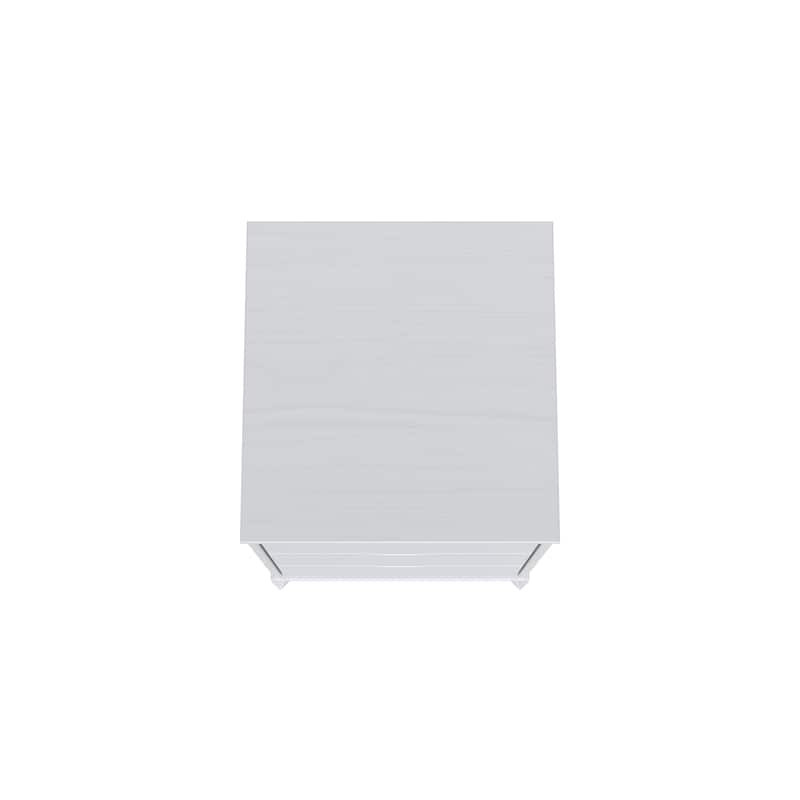 Purcell Wood 3 Drawer Nightstand