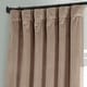 preview thumbnail 118 of 165, Exclusive Fabrics Signature Plush Velvet Hotel Blackout Curtains (1 Panel) - Luxury Soft Drapery for Light Control & Elegance
