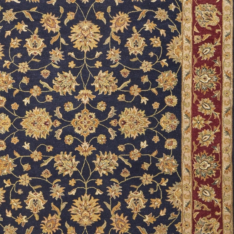 HomeRoots Oriental Traditional Rectangle Area Rug