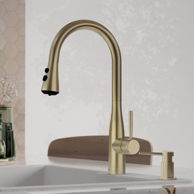 Karran USA KKF750 Faraday 1.8 GPM Single Hole Pull Down Kitchen Faucet