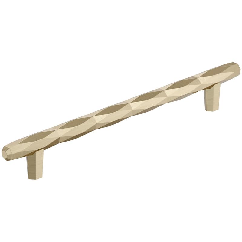 Amerock BP55500 St. Vincent 8" Center to Center Bar Cabinet Pull - Golden Champagne