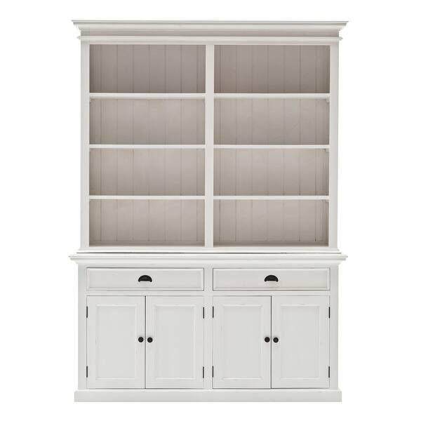 Classic White Hutch Bookcase Unit Bed Bath & Beyond 35061591