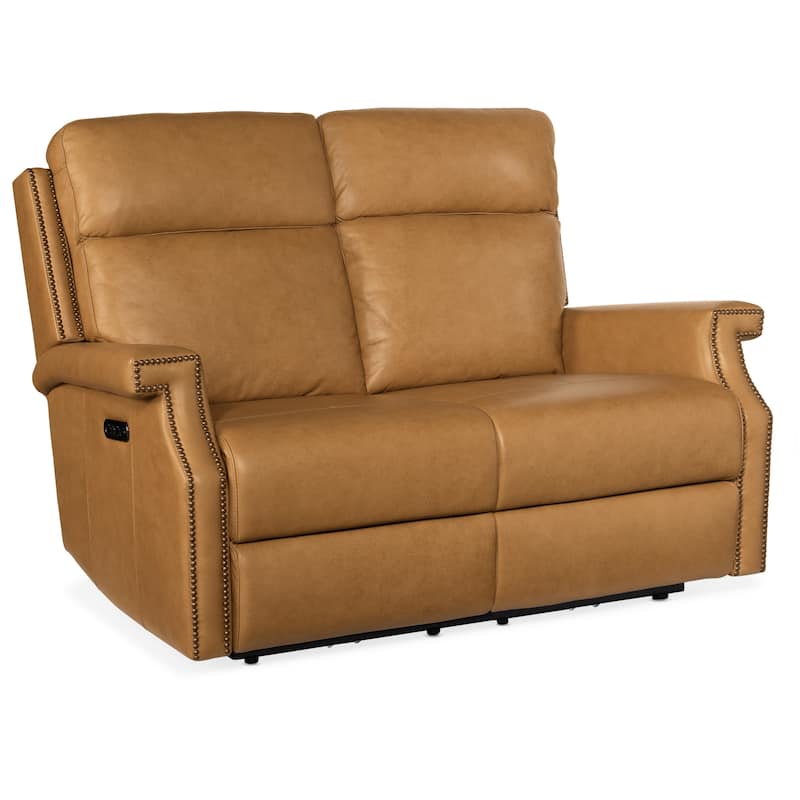 Hooker Furniture SS106-PHZ2 58" Wide Leather Sofa