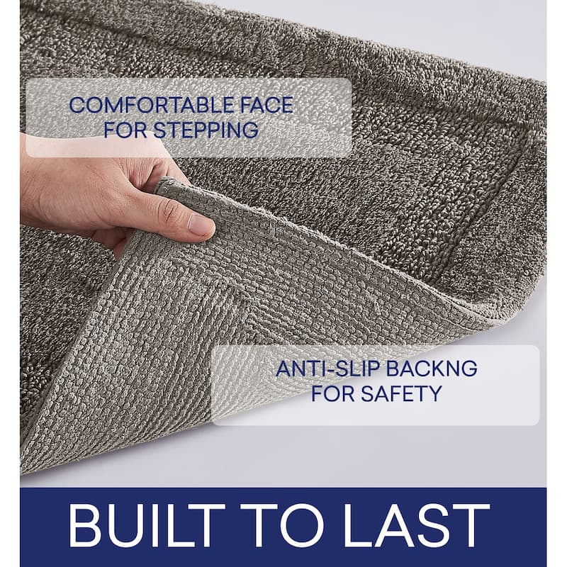 Royal Velvet Classic Cotton Bath Rug (Available in Multiple Sizes)