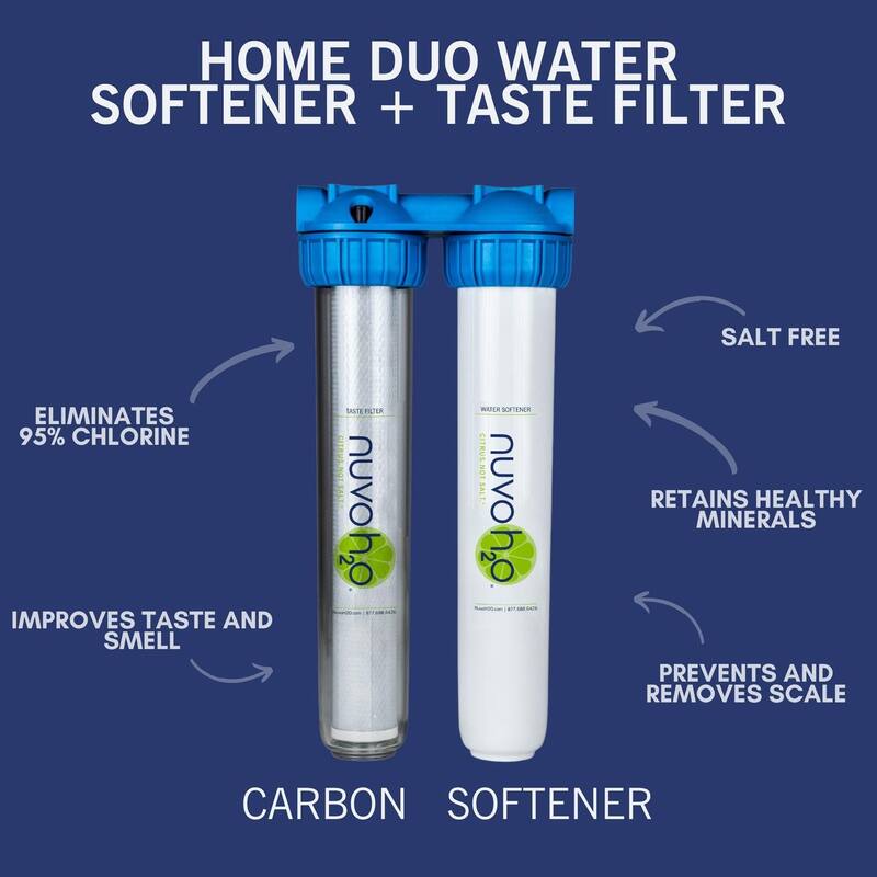 Nuvo H2O Home Duo Water Softener Taste Filter System Bed Bath & Beyond 40133281