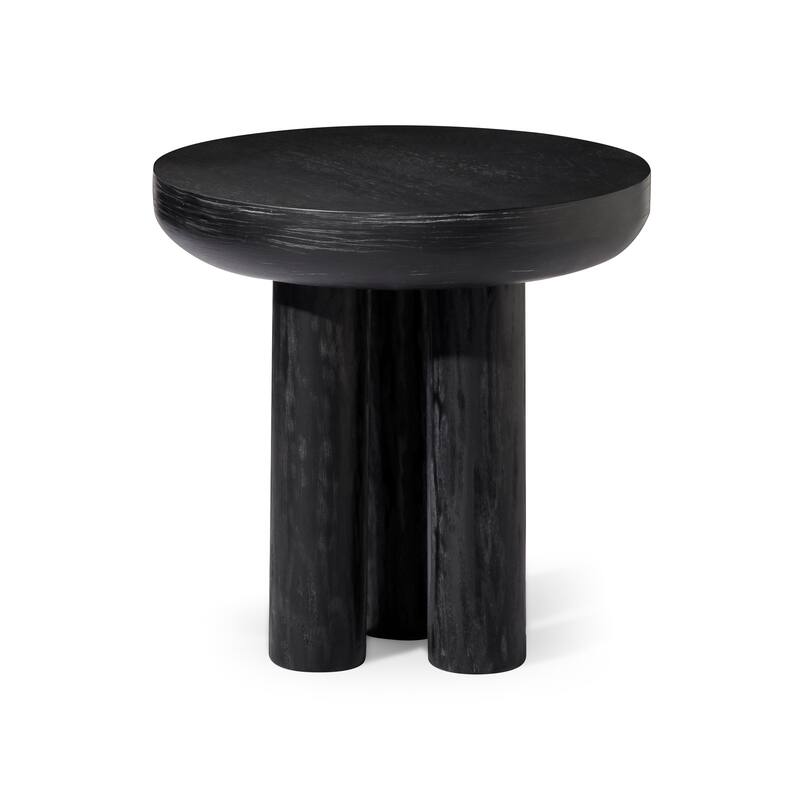Maven Lane Owen Rustic Wooden Side Table