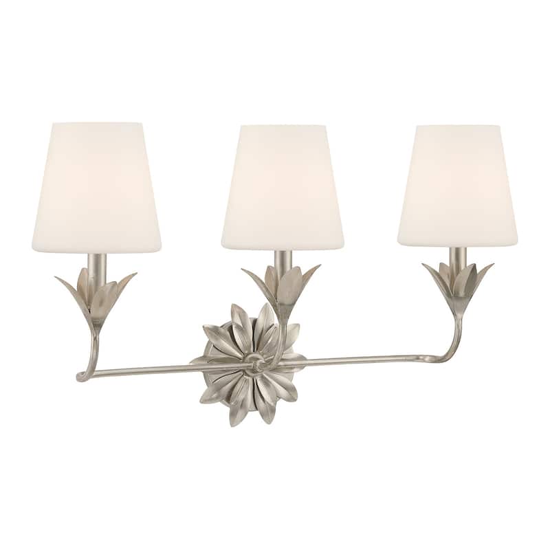 Crystorama Lighting Group 573-OP Broche 3 Light 25" Wide Vanity Light