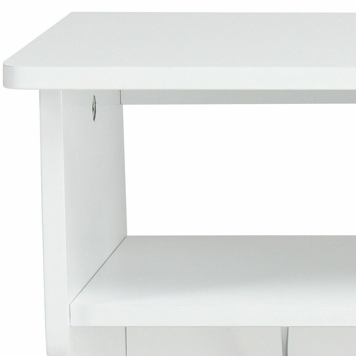 Shop Gymax 31 5 L Hallway Coat Rack Storage Shelf Wall Mount
