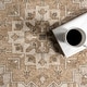 preview thumbnail 8 of 7, Evermore Medallion Wool and Cotton Area Rug