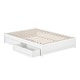preview thumbnail 61 of 190, Barcelona Panel Platform Bed with Storage Drawers