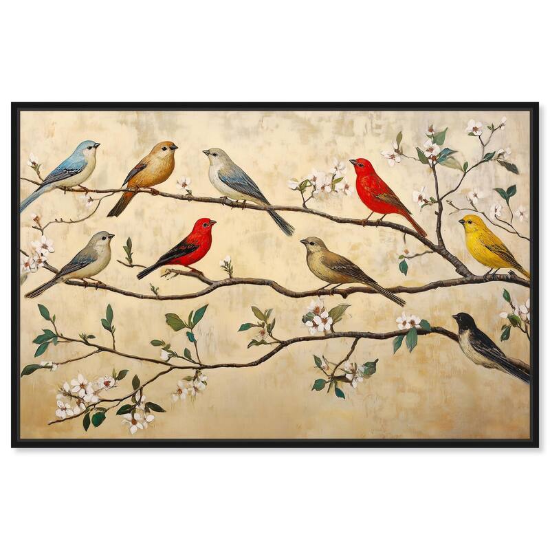 Arboreal Aria II Canvas by Art Remedy - Black - 54" x 36"
