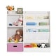 preview thumbnail 7 of 7, Open Children's Bookcase And Toy Storage Organizer With Drawers