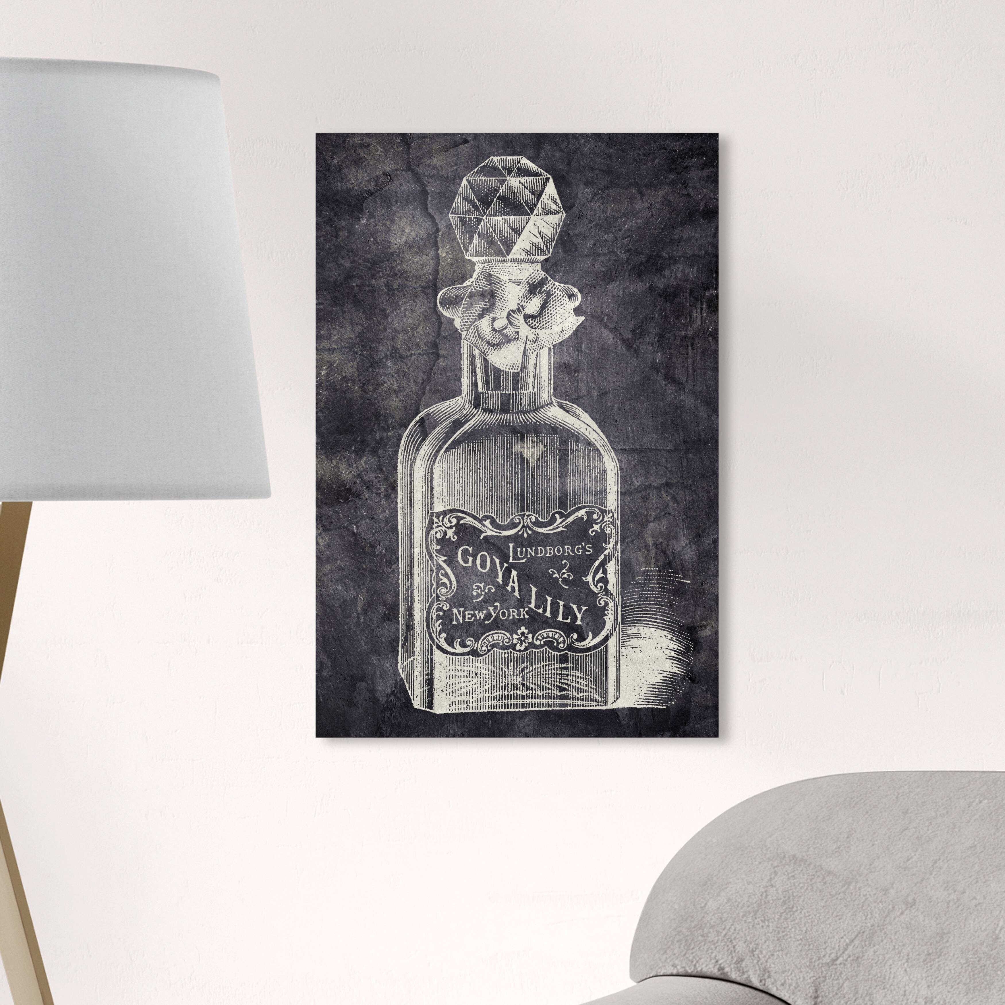 Wynwood Studio Poison Bottle Drinks And Spirits Wall Art Canvas Print Liquor Black White Overstock 31586590