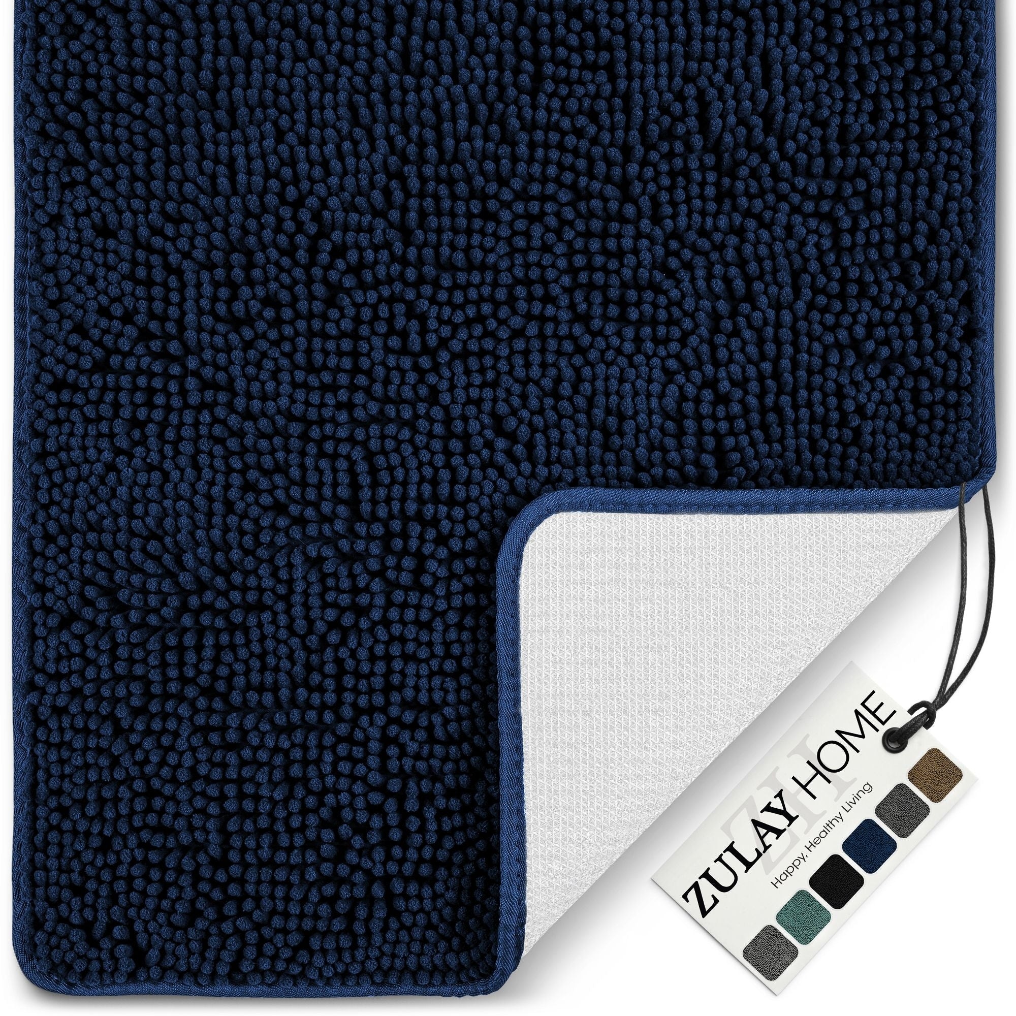 Zulay Home Soft Shaggy Rug 30x20 inch - 30x20 inch - Bed Bath