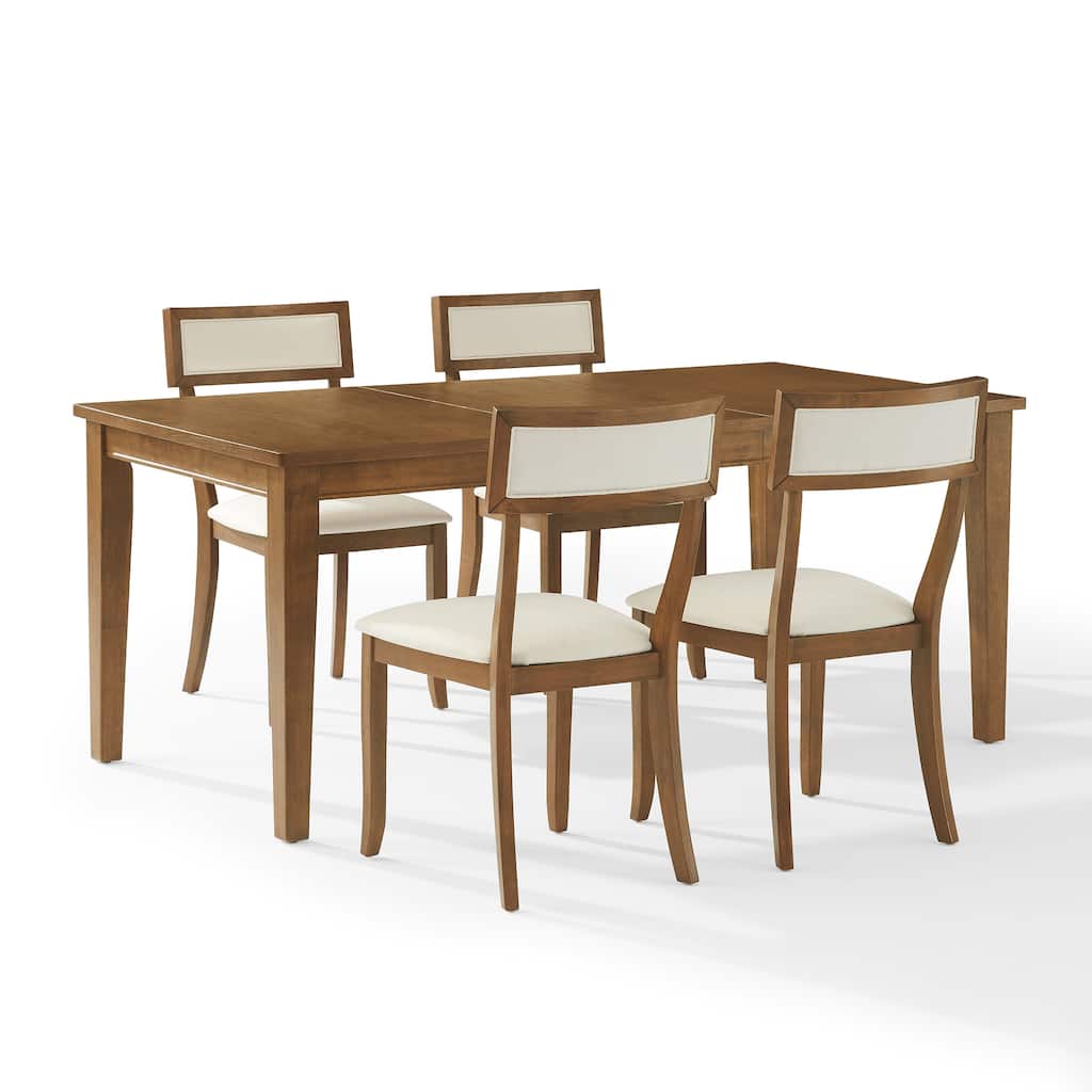 Crosley Alessia 5-Piece Dining Table Set For 4