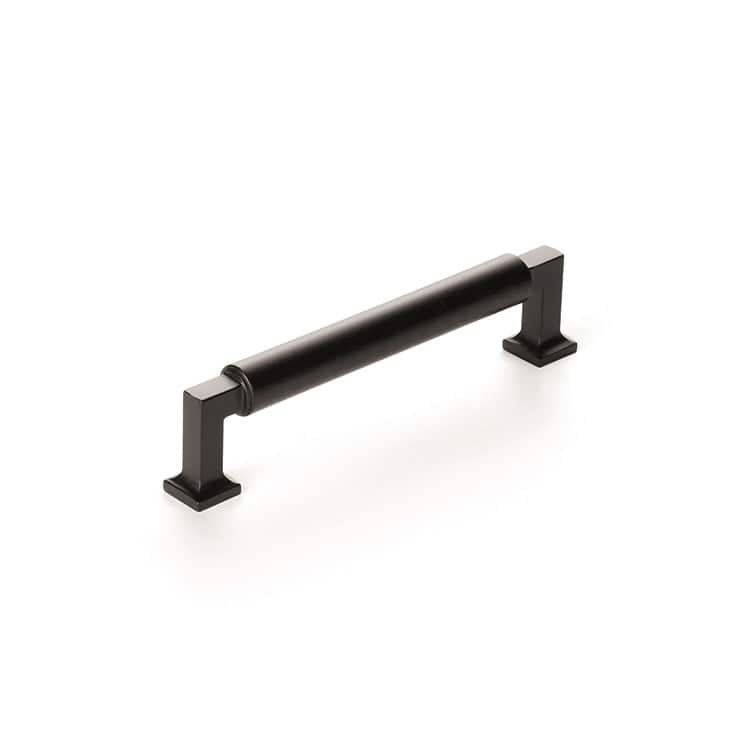 Schaub and Company 475 Haniburton 5" Center to Center Modern - Matte Black