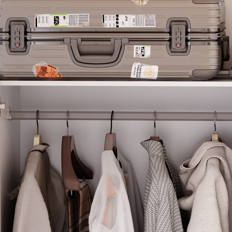 Chic Modular Closet System Wardrobe Units Armoires Home Organization