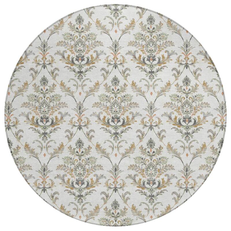 Machine Washable Indoor/ Outdoor Traditional Marrakesh Chantille Rug