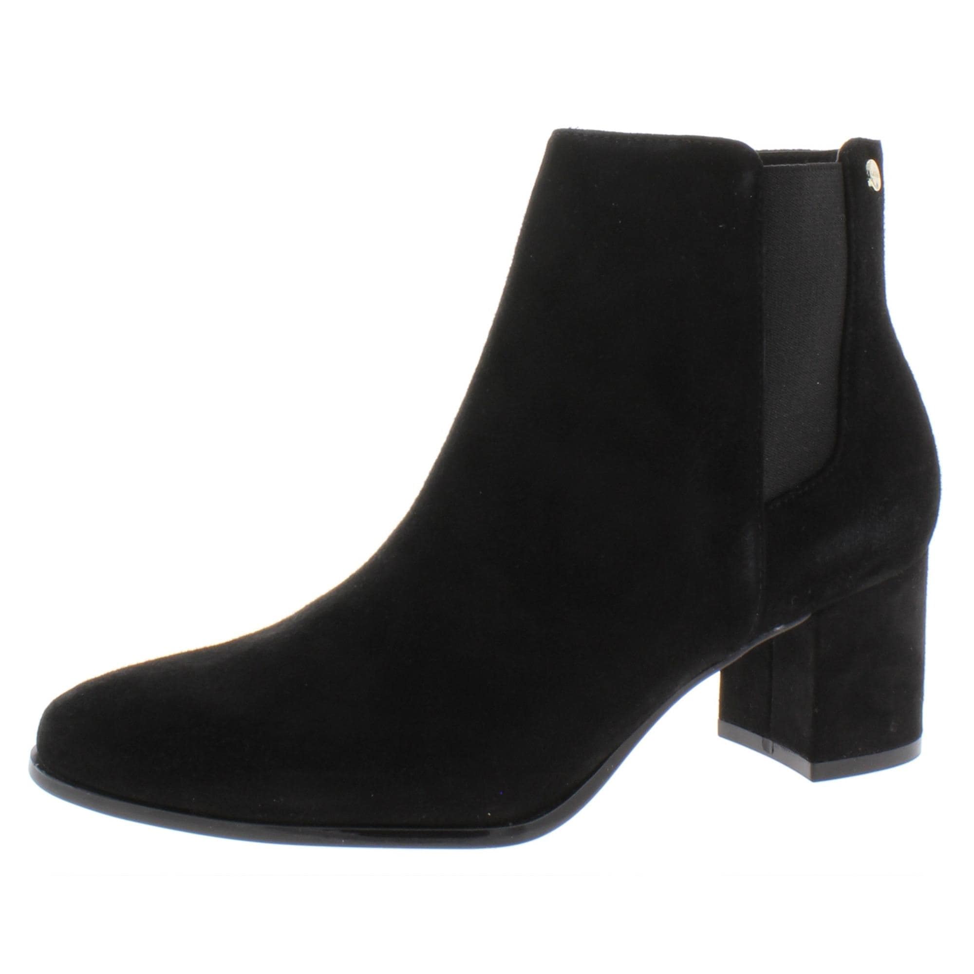 Calvin klein fisa hotsell suede ankle bootie