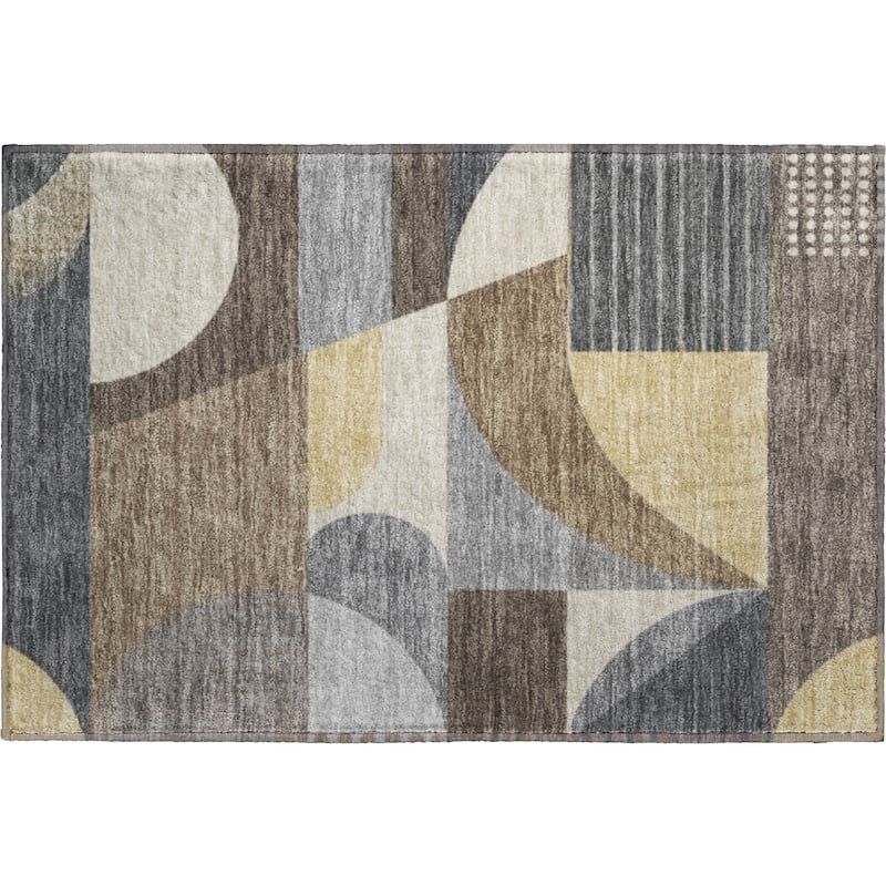 Premium Washable Super Soft Abstract Geo Mayfield Rug