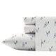 preview thumbnail 60 of 120, Eddie Bauer Printed Cotton Percale Deep Pocket Sheet Set. Full - Sea Planes