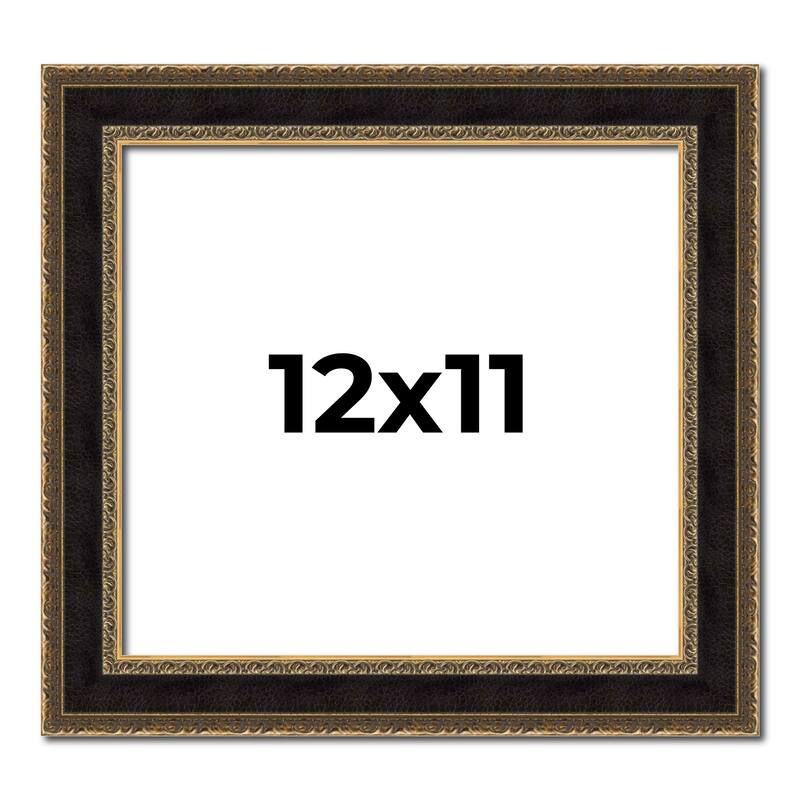 12x11 Frame Gold Antique Vintage Sold Wood Picture Frame | 1.75 Inch
