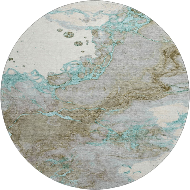 Premium Washable Super Soft Modern Crackle Mayfield Rug