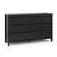 preview thumbnail 31 of 58, Storkcaft Alpine 6 Drawer Dresser Black
