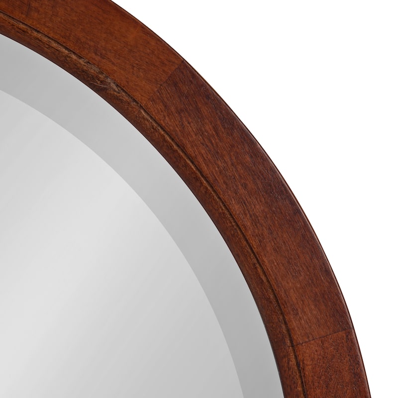 Kate and Laurel Hogan Round Framed Wall Mirror