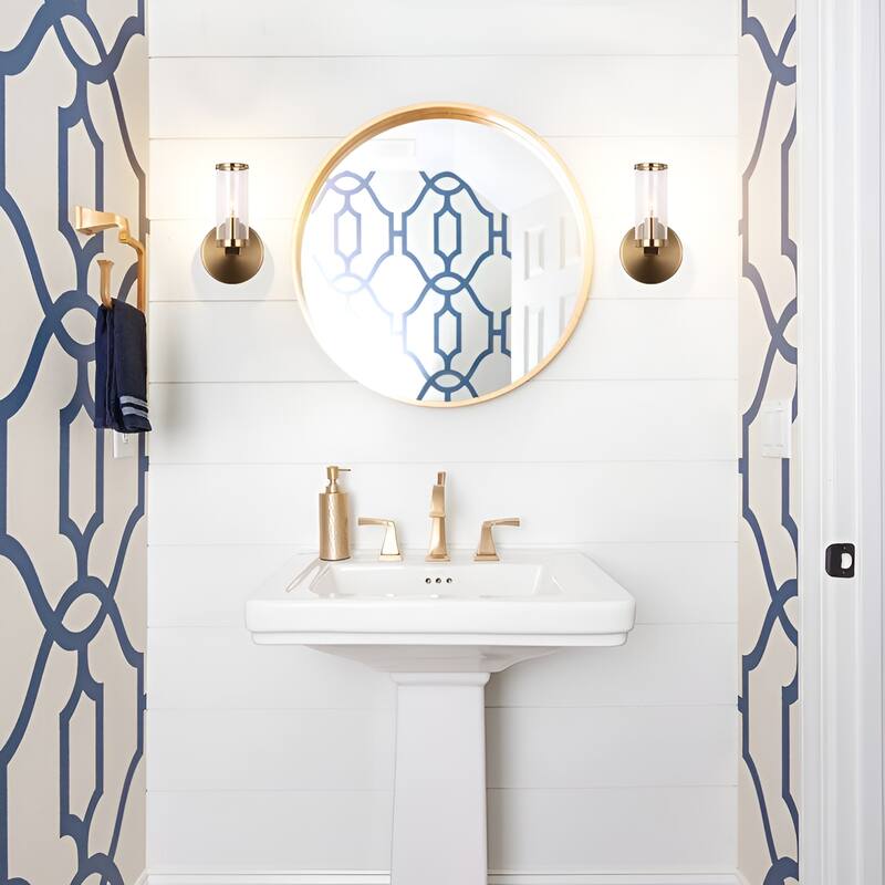 Candle Wall Light - Chic Wall Scone Vanity Lamp (Gold)