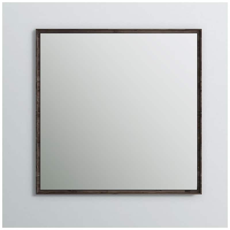 Fresca Formosa 32" x 32" Framed Bathroom Mirror