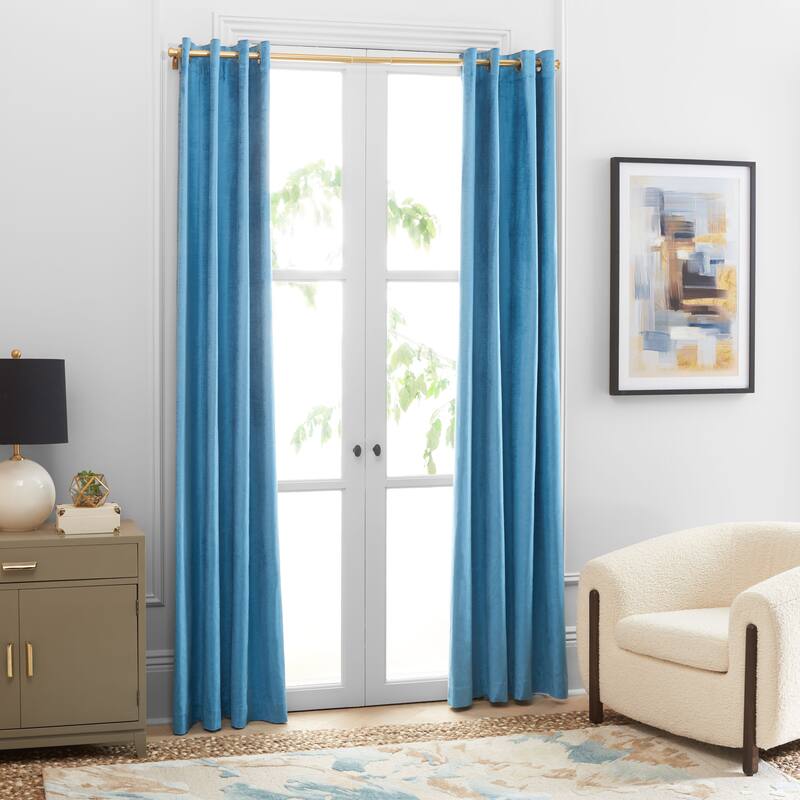 SAFAVIEH Zulfiye Window Curtain Grommet Panel Treatment